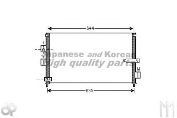 ASHUKI H559-52 Condenser, air conditioning